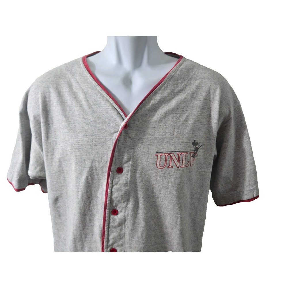 UNLV Runnin REBELS The GAME Jersey Sewn Lettering Vintage 90's Baseball‎ Large
